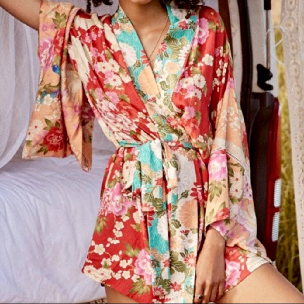 Spell Delilah Patchwork Kimono